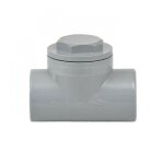 Centrale brico - girpi clapet antiretour en pvc à coller, femelle / femelle, d. 40 Centrale brico - girpi clapet antiretour en pvc à coller, femelle / femelle, d. 40