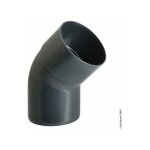 Girpi - coude 45� m�le / femelle pour goutti�re pcs80a pvc