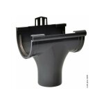 Girpi naissance � joint pour goutti�re demi - ronde d�velopp� 25 pmg80a pvc