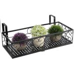 Gistuch support de fleur de fer suspendu pot de plante support de stockage de plantes �tag�re de garde ...