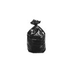 Sac poubelle noir 110l rouleau de 25 sacs global hygiene