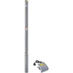 Chm - gmbh pompe de puits 2, 5 pouces 550 watts 8, 2 bars 2700 l / h rsistante au sable jusqu' 5