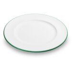 Gmundner keramik - grüner rand, assiette plate gourmet (ø 27cm) Gmundner keramik - grüner rand, assiette plate gourmet (ø 27cm)