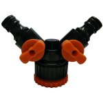 Adaptateur de robinet diviseur de tuyau darrosage a 2 voies offre exclusive Adaptateur de robinet diviseur de tuyau darrosage a 2 voies offre exclusive
