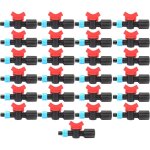 Gncgarden - vanne � �tages pour ruban d'irrigation goutte � goutte 16 mm x filetage femelle 3 / 4. paquet ...