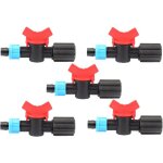 Gncgarden - vanne � �tages pour ruban d'irrigation goutte � goutte 16 mm x filetage femelle 3 / 4'. paquet ...