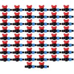 Gncgarden - vanne tage  ruban d'irrigation goutte  goutte, filetage mle 16 mm x 1 / 2'. robinet ...