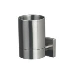 Spirella - gobelet à fixer acier inoxydable chromé nyo gris Spirella - gobelet à fixer acier inoxydable chromé nyo gris