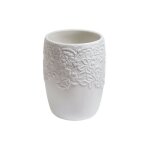 Gobelet porcelaine cosy blanc spirella