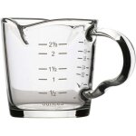Gobelet doseur en verre gradu pour cuisine - 75 ml - pour expresso - pour bar, restaurant et liquides ...