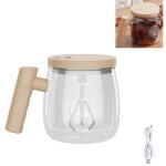 Gobelet m�langeur automatique 500 ml en verre rechargeable pour th�, caf�, a - 750