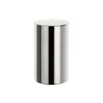 Gobelet porcelaine tube chromé spirella Gobelet porcelaine tube chromé spirella
