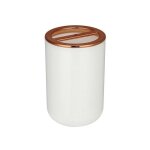 Porte brosses  dents ps pretty cuivr & blanc msv