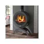 410101000053 - pole  bois brimont 8, 5kw tanche peint anthracite godin 410101anth