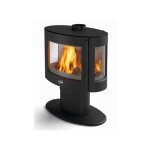 388142000053 - poêle à bois coggia 9 kw étanche peint anthracite godin 388142anth 388142000053 - poêle à bois coggia 9 kw étanche peint anthracite godin 388142anth