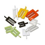 Goettgens - cale de pose fourchette lrg. 36mm l. 40mm epaisseur 1mm transparent - sachet de 1000 Goettgens - cale de pose fourchette lrg. 36mm l. 40mm epaisseur 1mm transparent - sachet de 1000