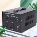 Gojoy - 3000w transformateur 110 volts convertisseur torodal 3000 watts 220v?110v , noir