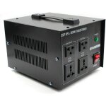 Gojoy - convertisseur de tension 220 v - 110 v - 1000 w - convertisseur de tension noir pour appareils ... Gojoy - convertisseur de tension 220 v - 110 v - 1000 w - convertisseur de tension noir pour appareils ...