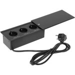 Dessus de table caché prise de courant, 220v prise encastrée prise de table cuisine murale 3 prises de ... Dessus de table caché prise de courant, 220v prise encastrée prise de table cuisine murale 3 prises de ...