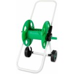 Gojoy - enrouleur de tuyau d'arrosage 1 / 2' - vert - 50 m - sans tuyau - pour jardin, camping, balcon ...