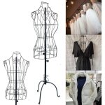 Gojoy - mannequin de couture en mtal, buste dcoratif style vintage comme dcoration ou porte - manteau ...