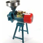 Gojoy - moulin � c�r�ales �lectrique 2200 w �lectrique moulin � caf� moulin � noix rectifieuse avec entonnoir ...