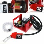 Pompe � gazole auto - amor�ante 12 v pompe � fioul 175 w 50 l / min, pompe � mazout �lectrique, pistolet ...