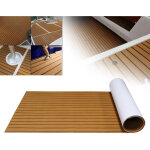 Gojoy - rev�tement de sol eva mousse teck pont tapis plancher mat plancher pour bateau yacht rv 270 x ...