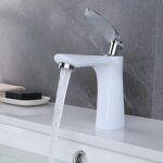 Gojoy - robinet de salle de bain blanc mitigeur de lavabo robinet de lavabo mitigeur de lavabo mitigeur ... Gojoy - robinet de salle de bain blanc mitigeur de lavabo robinet de lavabo mitigeur de lavabo mitigeur ...