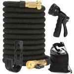 Gojoy - tuyau d'arrosage flexible, 30m / 100ft tuyau flexible tuyau d'arrosage tuyau d'eau extensible ...