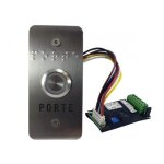 Alimentation et accessoire : bouton - poussoir de sortie sur fa�ade pmr inox