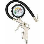 Gonfleur de pneu avec manomtre 220 psi - pour voitures, motos et vlos - valve presta et schrader