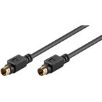 Cble de connexion s - vido, blind individuellement, connecteur mini din 4 (vido s) connecteur mini ...
