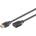 Goobay - c�ble d'extension hdmi? haute vitesse avec ethernet, 4k / 60hz. longueur de c�ble 5 m