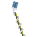 Goobay - nom : c�ble rj45 slim cat 6a u / utp 10 m (blanc)