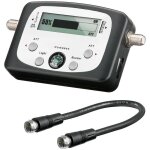 Sat finder lcd satellite finder locator goobay