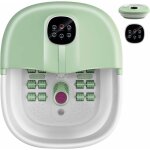 Bain de pieds avec 16 rouleaux de massage, masseur spa de pieds avec chauffage, temperature reglable ... Bain de pieds avec 16 rouleaux de massage, masseur spa de pieds avec chauffage, temperature reglable ...