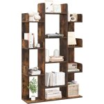 Goplus - biblioth�que forme d'arbre, organiseur de rangement d'angle avec 13 etag�res ouvertes, etag�re ...