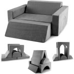 Canap enfants, canap de jeu modulaire 8 pcs avec housse amovible pour intrieur salle de jeux, canap ...