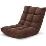 Goplus - chaise de plancher pliable, tatami canape fauteuil pliant paresseux - lits, chaise de lit avec ... Goplus - chaise de plancher pliable, tatami canape fauteuil pliant paresseux - lits, chaise de lit avec ...
