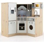 Cuisine pour enfants moderne avec micro - ondes, tlphone, cuisinire lectronique, cuisine d'angle ...