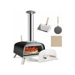 Goplus four à pizza d'extérieur, pied pliable, feu au bois, 33cm pierre à pizza, pelle, pare - feu, cheminée ... Goplus four à pizza d'extérieur, pied pliable, feu au bois, 33cm pierre à pizza, pelle, pare - feu, cheminée ...