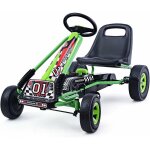 Goplus - kart a pedales enfants, siege reglable, avancer et reculer, avec embrayage et frein, pedales ... Goplus - kart a pedales enfants, siege reglable, avancer et reculer, avec embrayage et frein, pedales ...