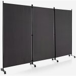 Paravent séparation pliant avec roulettes - cadre en métal - idéal pour maison, bureau, hôpital, 260x180cm, ... Paravent séparation pliant avec roulettes - cadre en métal - idéal pour maison, bureau, hôpital, 260x180cm, ...