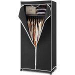 Goplus pendrie en tissu avec housse - 74 x 50 x 172cm - 3 parties d'espace de stockage - armoire de vtements ...