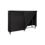 Goplus porte - b�ches ext�rieur 192x35, 5 cm, avec housse en pvc imperm�able, range - b�ches bois de ...