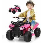 Goplus quad buggy �lectrique enfants 1, 5 - 3 ans 6v voiture electrique enfants tout - terrain effets ...