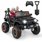 Goplus - quad lectrique enfants 3 ans + charge 50kg - 2 places 24v avec tlcommande 2, 4g - effets ...