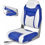 Goplus - si�ge de bateau 1pc 44, 5x51x61cm - si�ge de p�che pliable avec coussin rembourr� doux et coutures ...