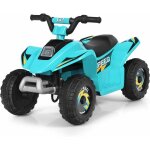Goplus - voiture 4x4 quad buggy electrique, quad atv 6v avec marche arriere et frein electrique, avancer ...